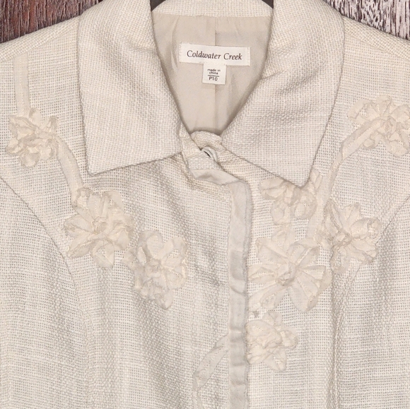 Coldwater Creek Sleeveless Jacket - Picture 5 of 12